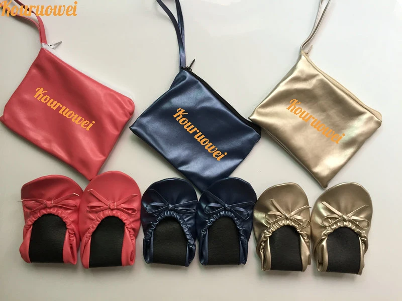 ballerina shoes in a bag