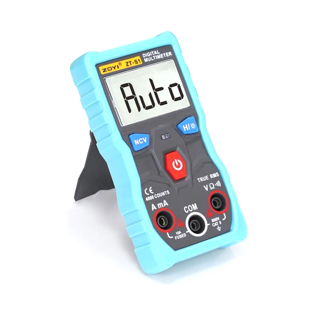 new auto range digital multimeter 550V high voltage anti burn with