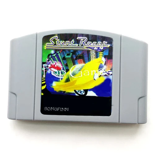 

Save Stunt Racer English Language for 64 bit NTSC Video Game Console
