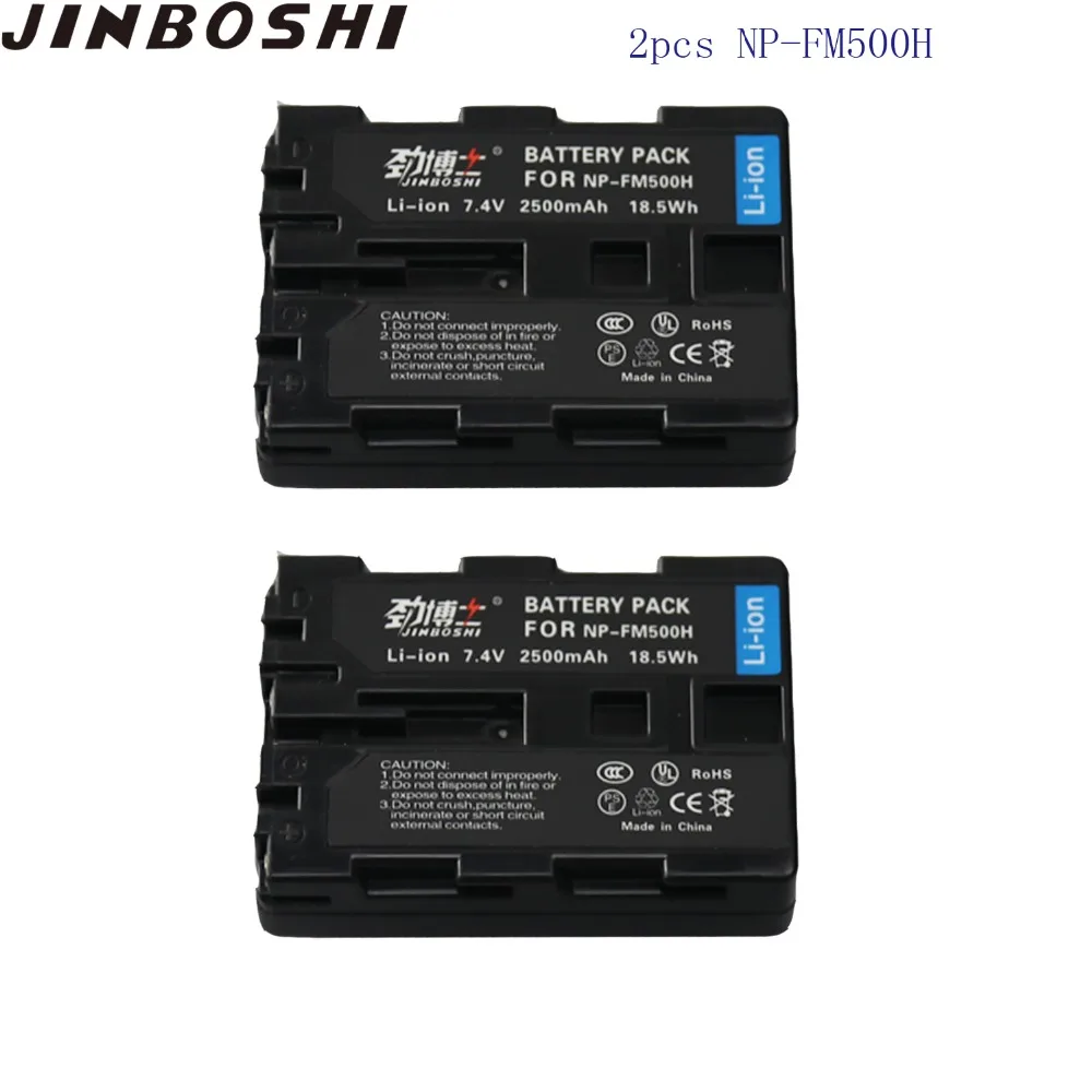 

New 2pc 2500mah 7.4v NP-FM500H FM500H 500H battery li-ion np-fm500h camera battery pack for sony a200 a200w a500 a450 a550 a700