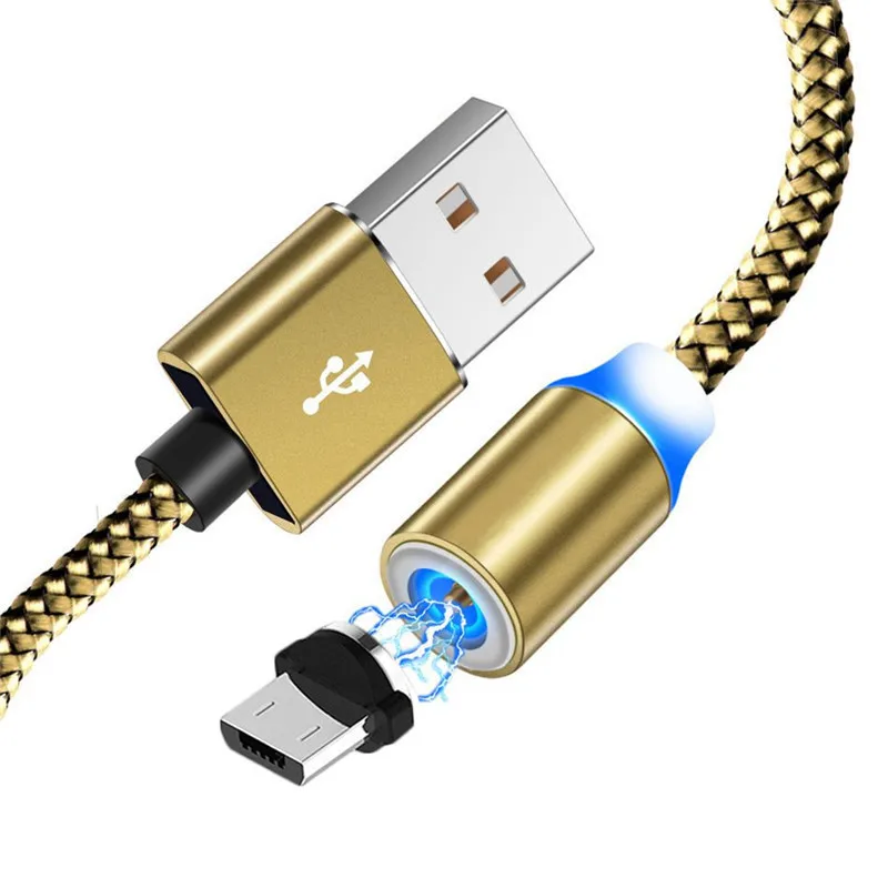 Type-C USB Magnetic Charger Cable For iphone Samsung Galaxy S8 S9 S10 Plus S10e A50 A30 A70 J6 A8 Note 9 M30 M20 Micro USB