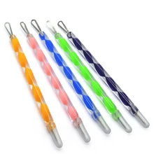 Ppopular 10 штук/упаковка черных точек с угри, прыщи инструмент для удаления прыщей с Пластик ручки иглы для извлечения уход за кожей