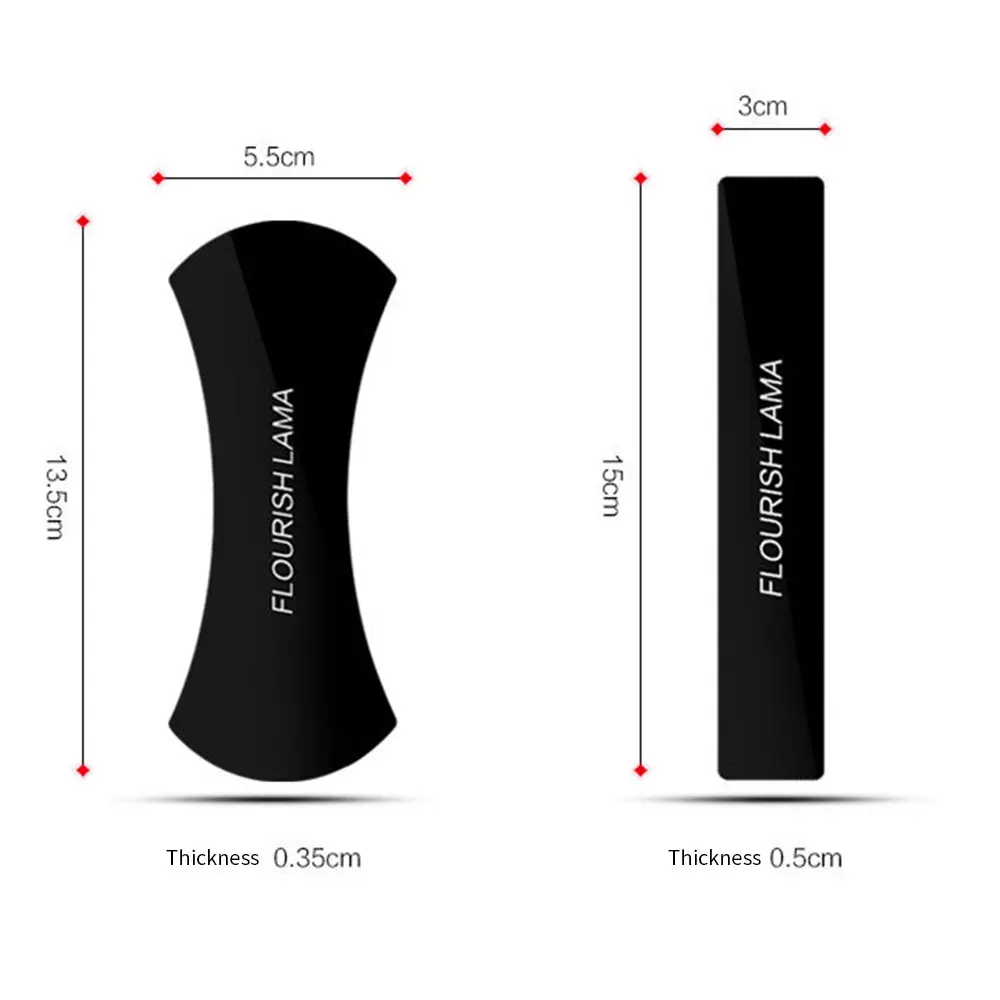 

Strong Sticky Rubber Support Holder Cellphone Bracket Accessories Black Universa