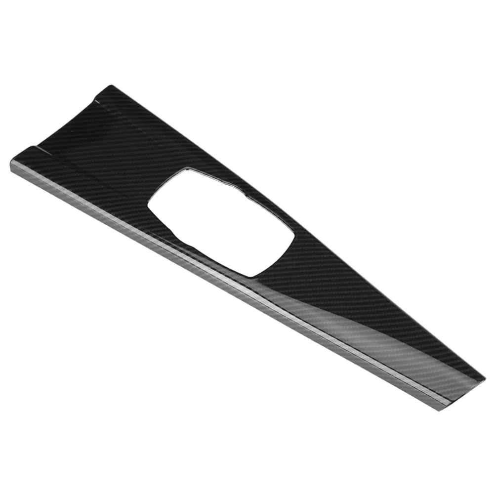 Углеродное волокно мультимедиа-панель-крышка ABS интерьер мультимедиа панель Крышка отделка радиан дизайн для BMW 3 F30 F34 F33 F36 2013