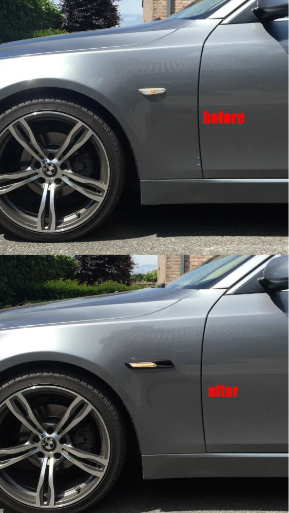 Светодиодные боковые габаритные огни для BMW E60 E61 E81 E82 E87 E88 E90 E91 E92 E93 2 шт.|Сигнальная