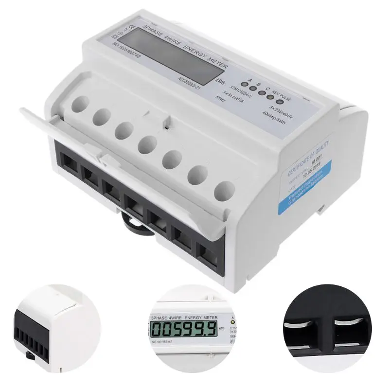 4 fios display lcd digital calibrado para