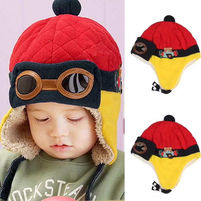 Горячая Распродажа для маленьких мальчиков зимние теплые шапки и кепки высококачественный бини пилот крючком шапки ушанки для новорожденных осенние шапочки toucas para bebe# N25