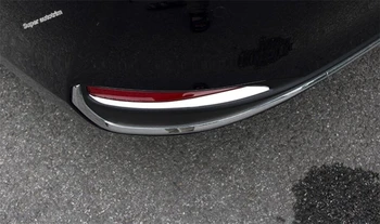 

Lapetus Rear Fog Lights Lamp Eyelid Eyebrow Strip Cover Accessories Exterior Trim Fit For Lexus ES 2018 - 2020 / Stainless Steel