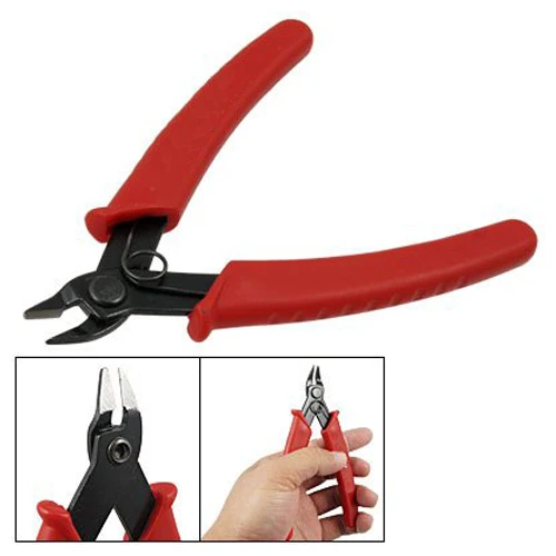 IMC Hot Red Plastic Coated Grip 5" Craft Pliers Cutter Diagonal Pliers