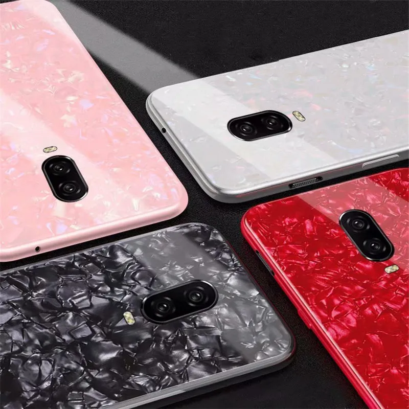 Для Oneplus 6 T Oneplus6T чехлы на один плюс чехол задняя крышка Жесткий закаленное стекло