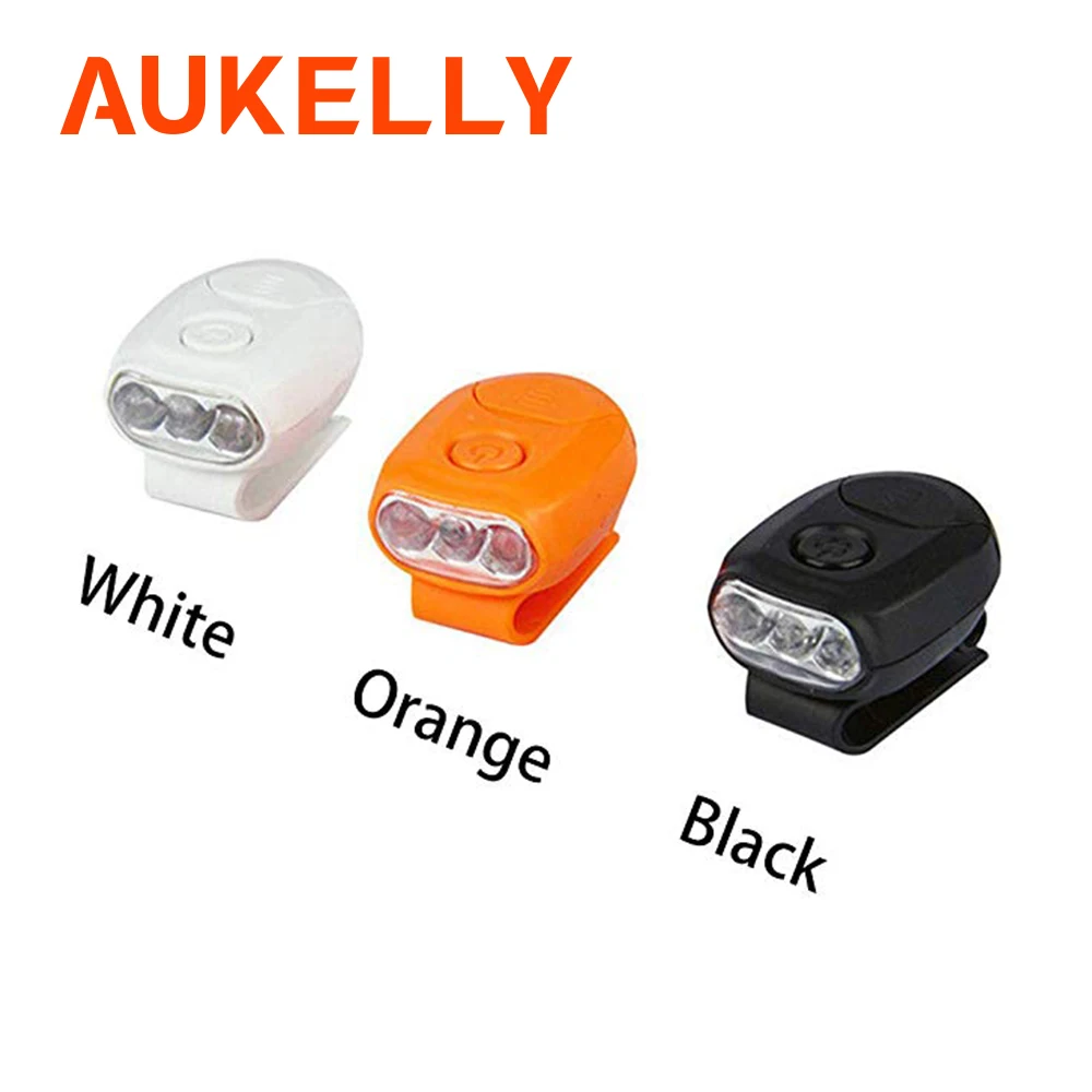 

Aukelly Fishing Cap Lamps 3 LED Hat Clip Headlamp Hands Free Baseball Caps Headlight Casquette Light for Fishing Camping Hiking