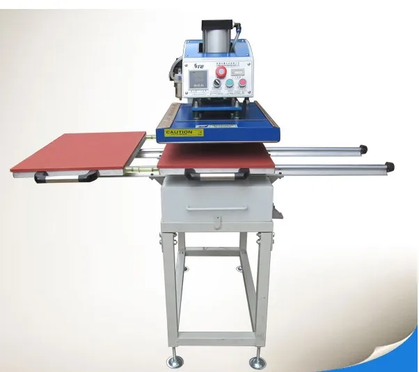 two station pneumatic large size heat press machine 3_conew1