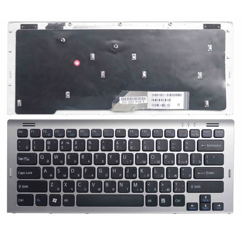 RU Black New Russian laptop keyboard FOR SONY SR SR23H/B