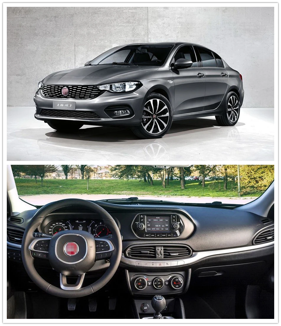 Perfect NaviFly For Fiat Tipo Egea 2015 2016 2017 Android 8.1 Car multimedia player GPS Navigation radio WIFI Bluetooth CANBUS HD 1 Din 2