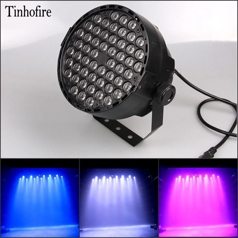 Tinhofire 60W 54 LED par light DMX 512 RGBW LED Stage Lamp PAR Lights Strobe Professional Party