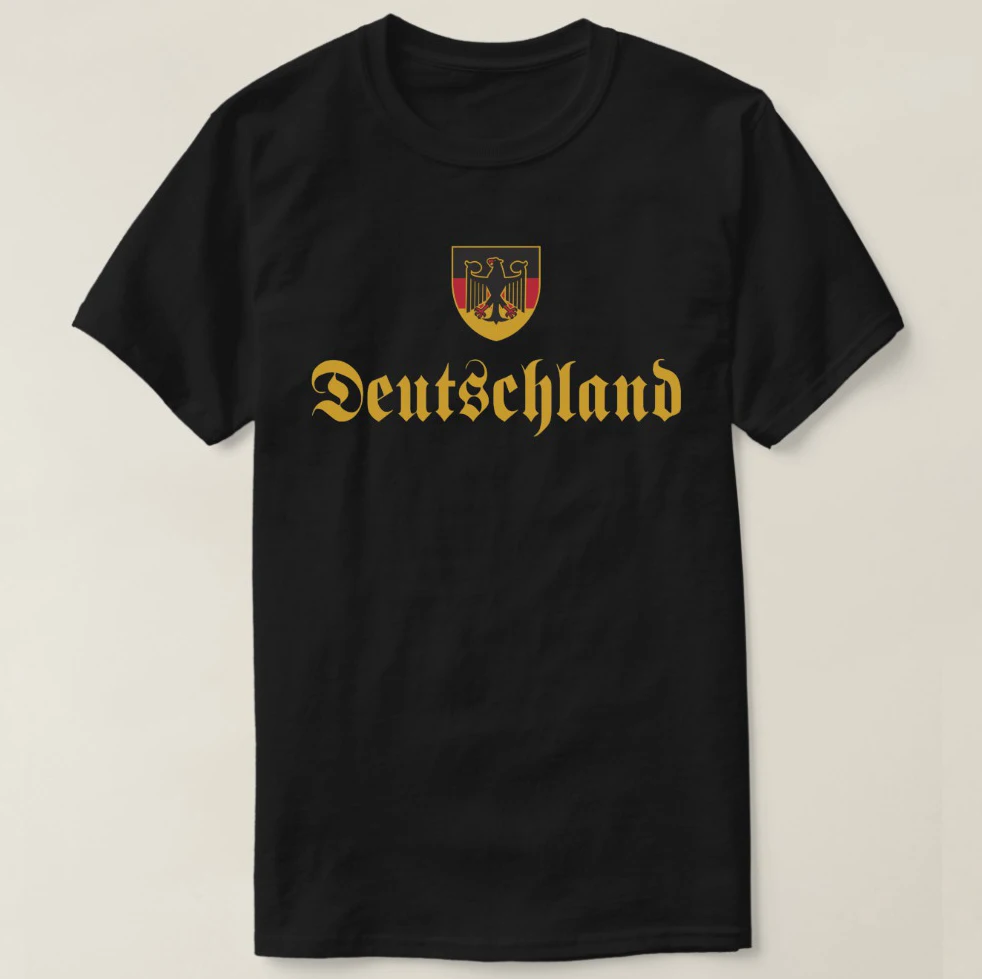Мужская футболка с принтом хлопковая коротким рукавом Deutschland Германия 2019 | одежда