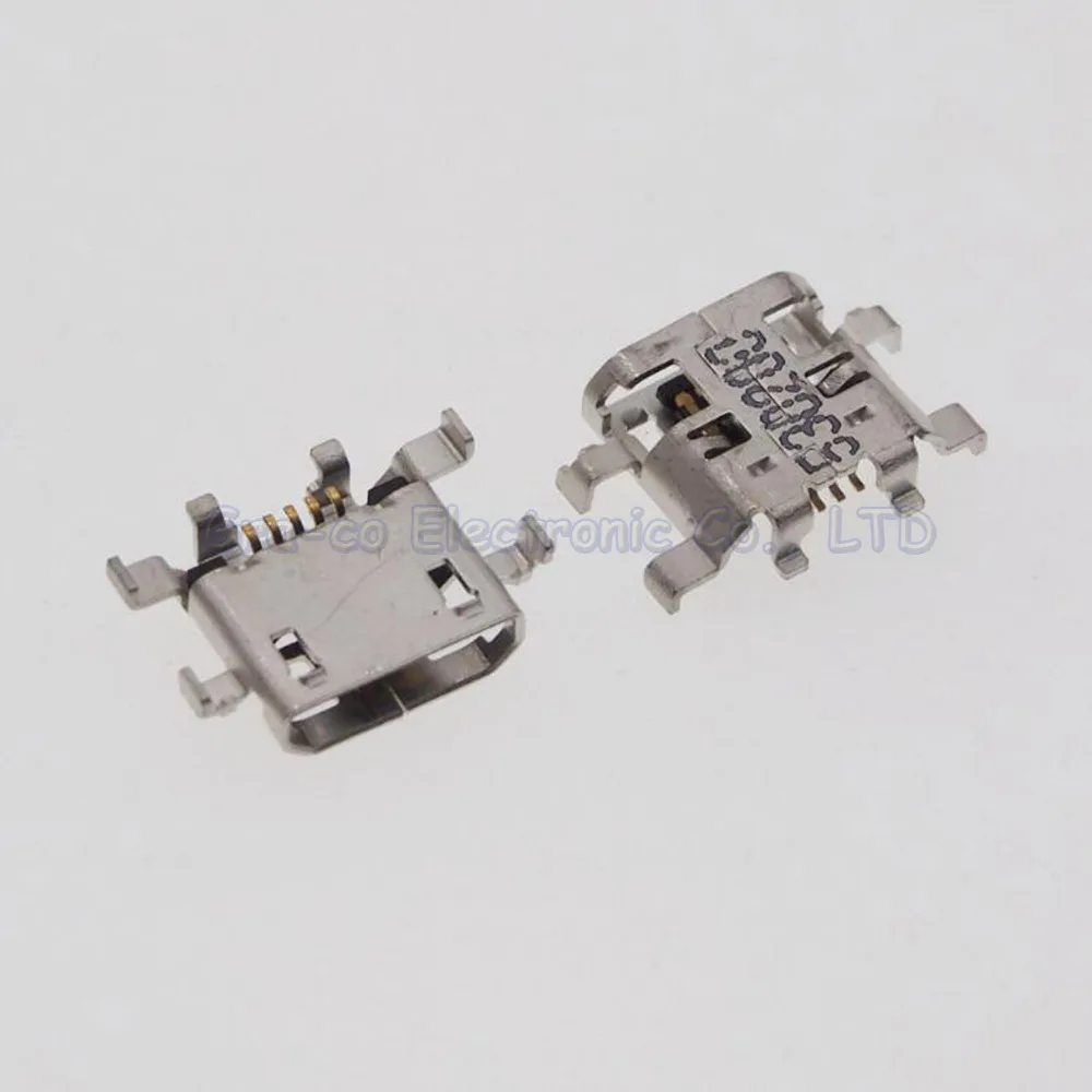 25pcs Micro USB Jack Connector Charging socket For Sony M2 S50H S50T D2303 D2305/06 usb port tail plug | Электроника