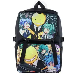 Аниме убийство в классной комнате/Nagisa/Kaede нейлоновый непромокаемый рюкзак для ноутбука/Двойная Сумка/школьная сумка