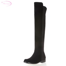 Chainingyee/высококачественные кожаные сапоги до колена ручной работы на заказ; женские сапоги для верховой езды из овечьей кожи с металлической декоративной пряжкой