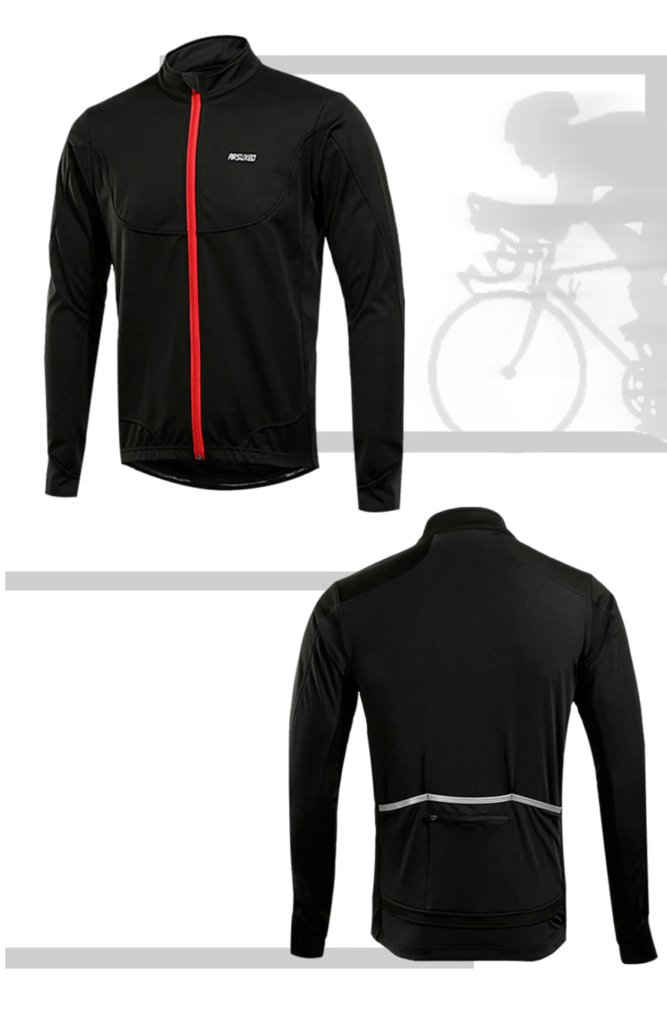 Зимняя теплая куртка для езды на велосипеде, ветрозащитная, с длинным рукавом, утолщенная, для горного велосипеда, пальто, дышащая, для горного велосипеда, одежда, куртки