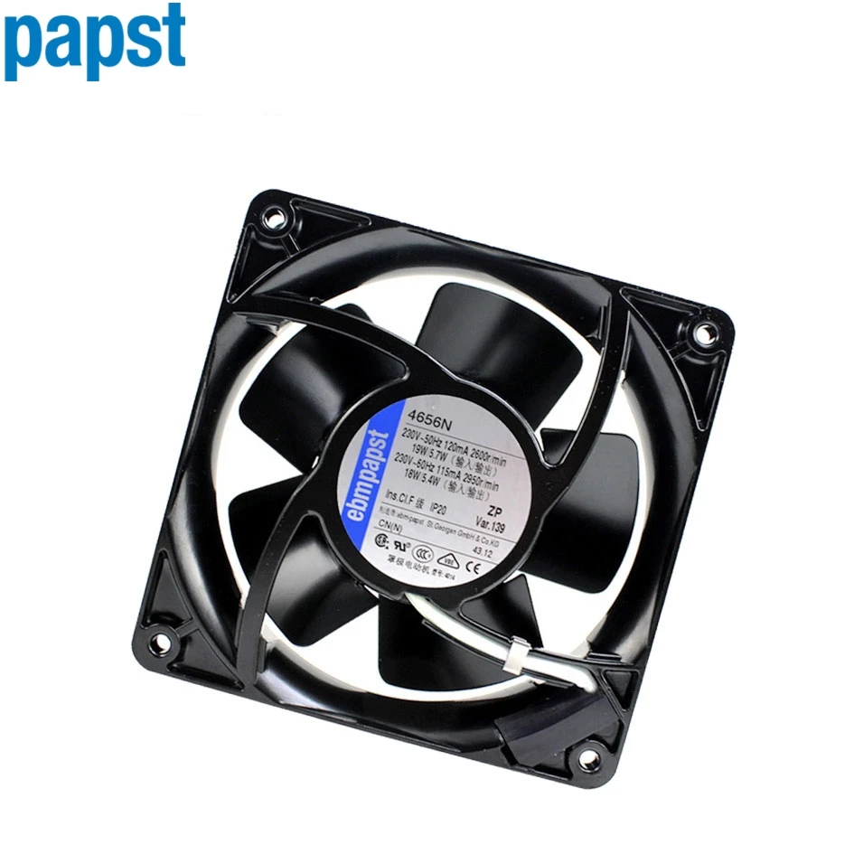 

Free shipping New original inverter fan 4656N AC220V12038 120 * 120 * 38MM water temperature axial fan4W