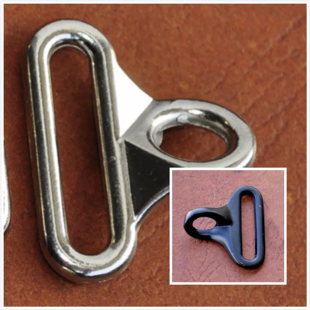 

New 1" For 25mm Webbing Straps 10pcs Adjustable Buckle Loop 45 Degree Offset D Ring For Backpack Luggage Bag Handbag Accessories