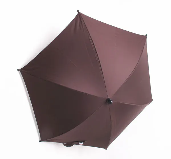 Зонт для Yuyu yoya kiddopotamusi elittile baby car uv защита от солнца - Цвет: brown