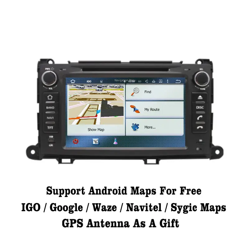 Clearance Liislee Android 7.1 2G RAM For Toyota Sienna XL30 Car Radio Audio Video Multimedia DVD Player WIFI DVR GPS Navi Navigation 3 Clearance Liislee Android 7.1 2G RAM For Toyota Sienna XL30 Car Radio Audio Video Multimedia DVD Player WIFI DVR GPS Navi Navigation 3