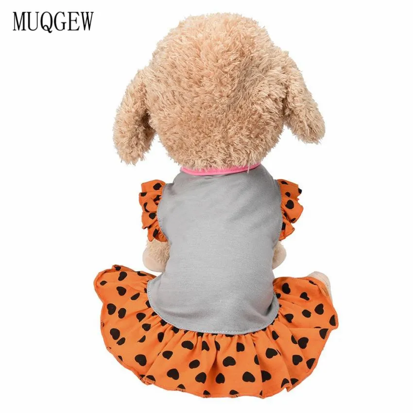 

MUQGEW Cute Dog Clothing dog clothes for small dogs tshirts chihuahua clothesdog clothes for small dogs dresses ropa para perros