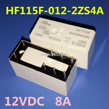 

5pcs/lot Relay HF115F-012-2ZS4A JQX-115F 012-2ZS4 8-leg 8A