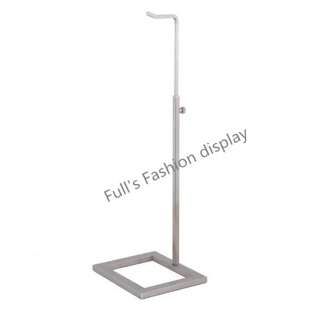 Free shipping matte stainless steel handbag holder Stand hook bag