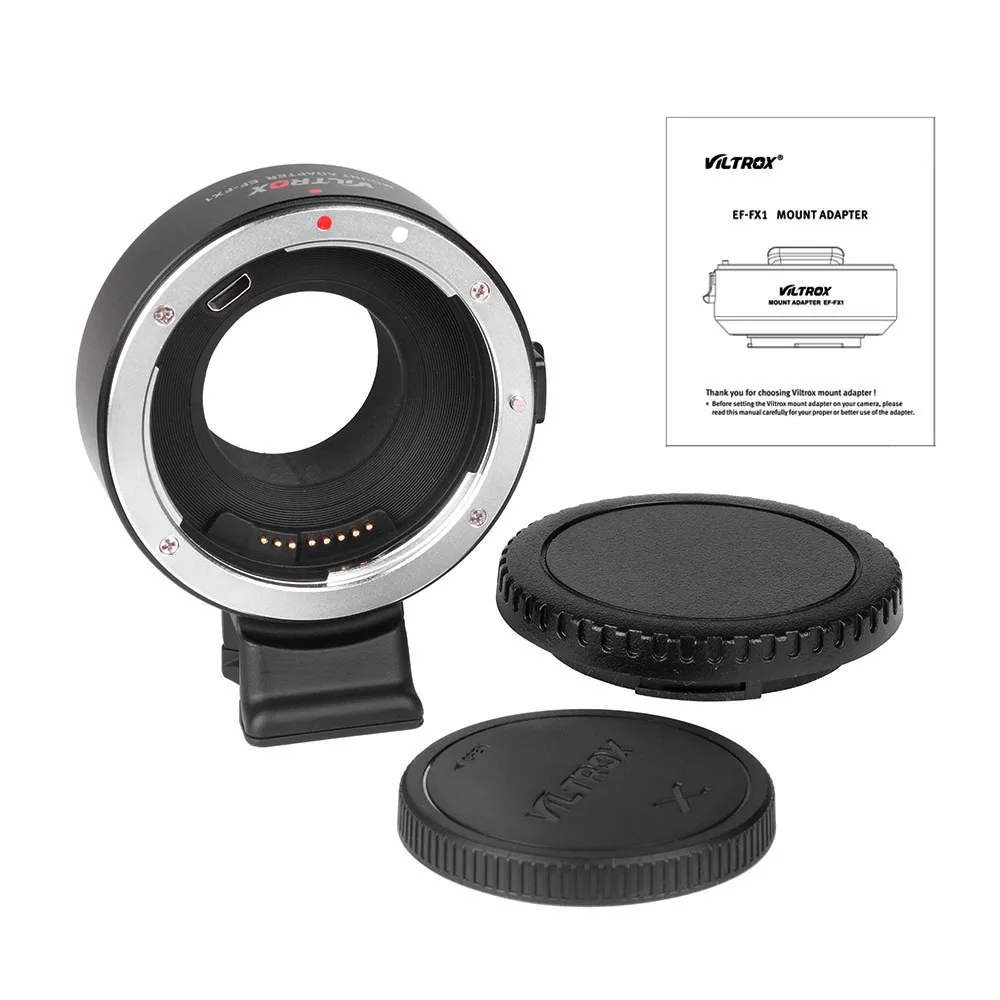 Viltrox EF-FX1 с автофокусом для объектива кольцевой адаптер с креплением для объектива USM Canon EF EF-S объектива к Fuji X Крепление беззеркальных камер X-T1 X-T2 и т. д