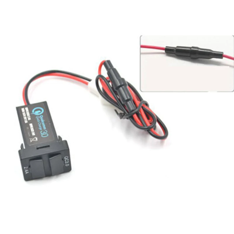 Двойной USB Порты и разъёмы автомобиля Зарядное устройство с аудио ...