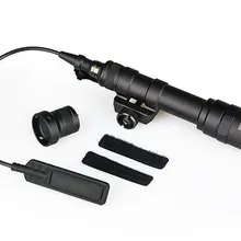 M600 светодиодный оружие светильник светодиодный вспышка светильник оружие светильник для M1913 rail Пикатинни VI3002