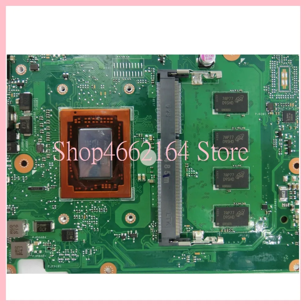  X555DG FX8700CPU /4GB RAM / 216-0867030 mainboard REV2.0 For ASUS X555D X555DG X555Y K555D Laptop m