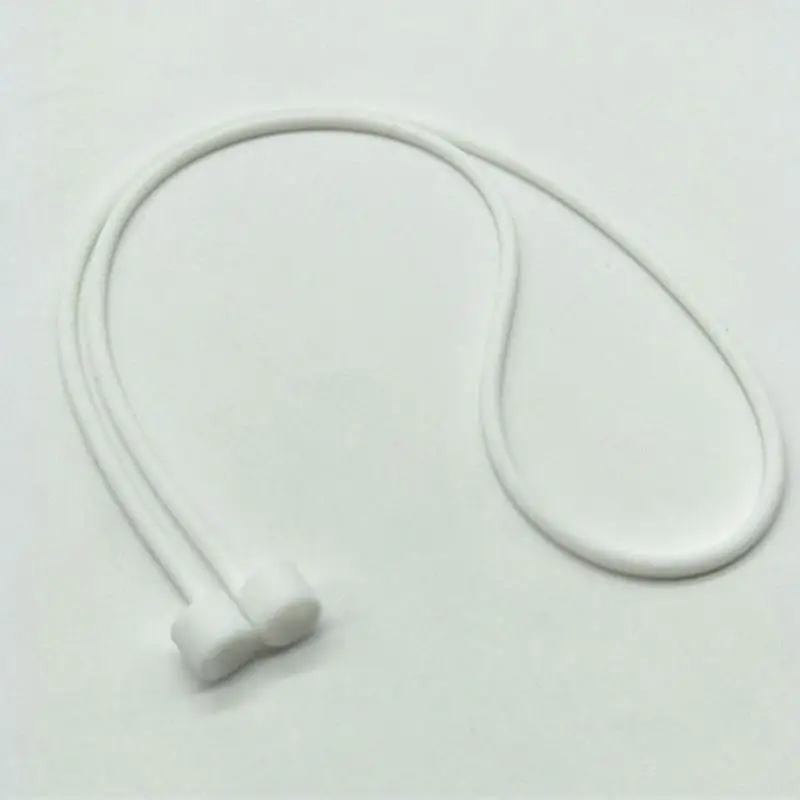 5 цветов анти-потери веревки Висячие шнурок для iPhone/гарнитура для airpods - Цвет: white