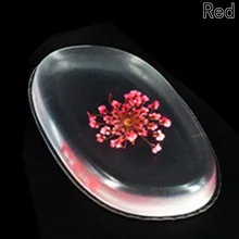 1 шт. силиконовый гелевый косметический слоеный прозрачный силиконовый порошок слоеное смешивание губок желе с сушеным цветком