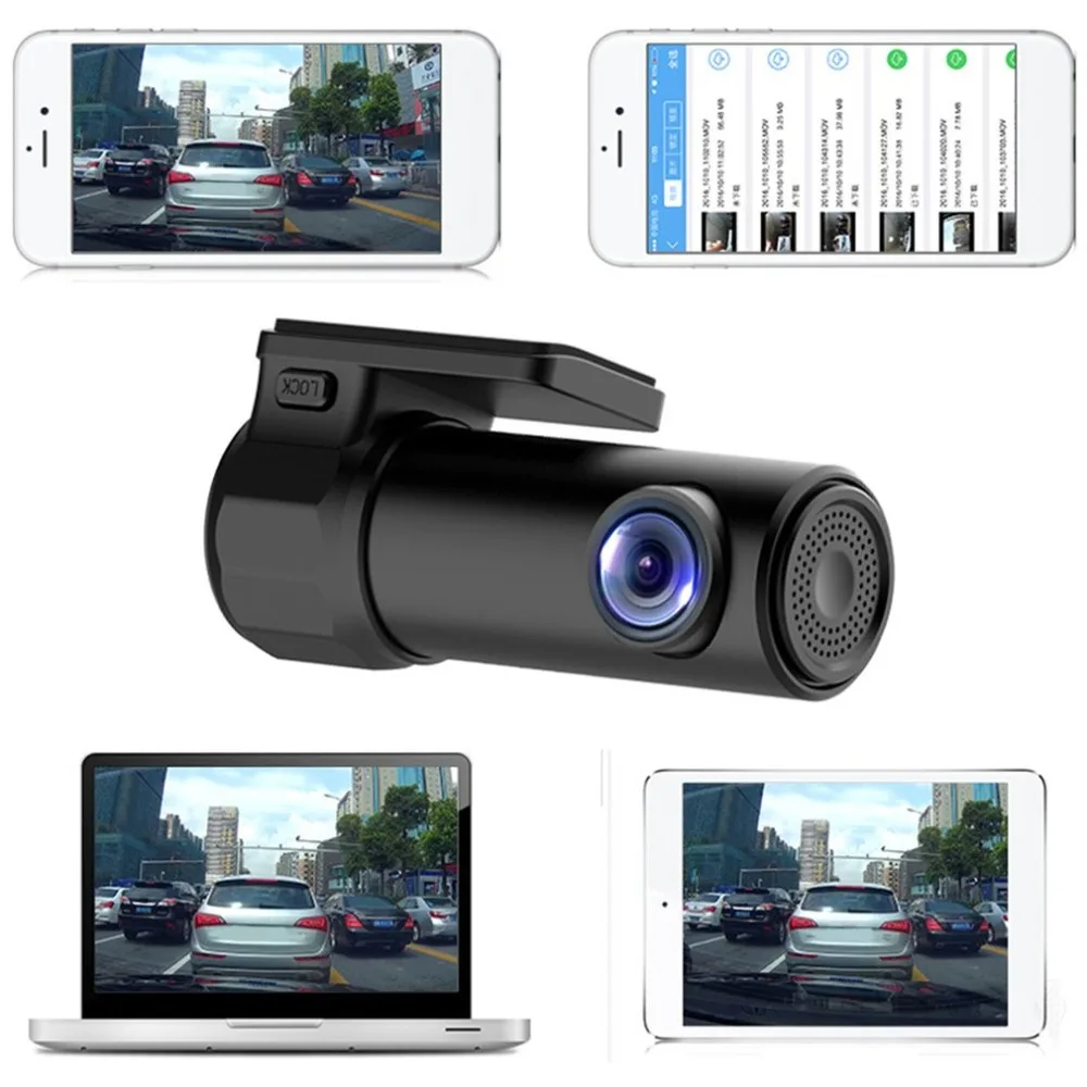 360 Degree Mini Smart Car Wireless DVR Driving Recorder 1080P HD Camera