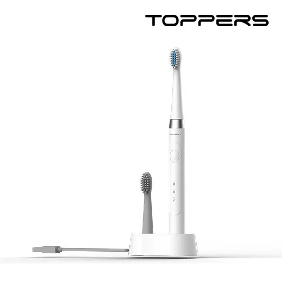 

Toppers Sonic wave electric toothbrush B1 31000 times per minute IPX7 Waterproof with Time Reminder&Two modes
