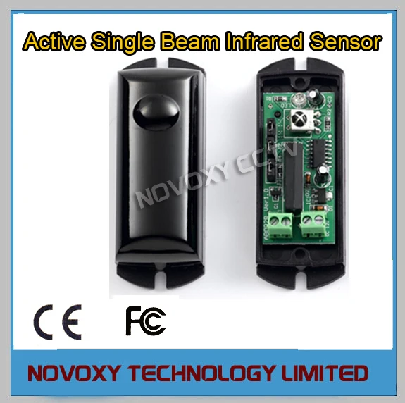 

Free Shipping Frequency Adjust Photoelectric 1-Beam Perimeter Detector Active Infrared IR Sensor Outdoor Burglar Intrusion Alarm