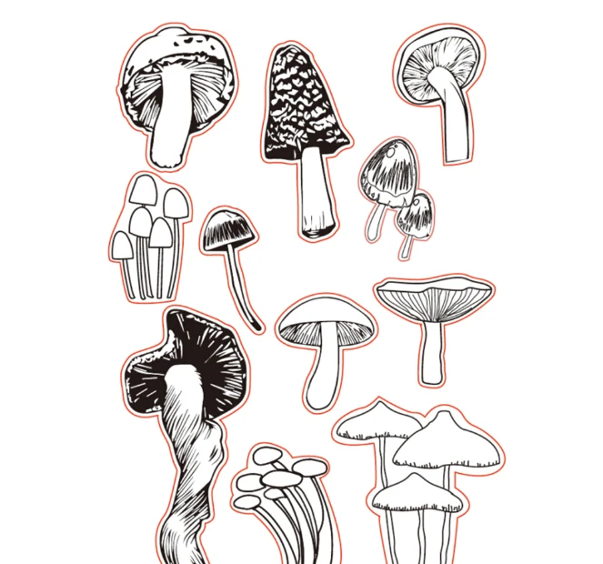 

Hemere 11*16cm mushroom seal Metal Cutting Dies Stencils for DIY Scrapbooking Album Stamp Paper Card Embossing