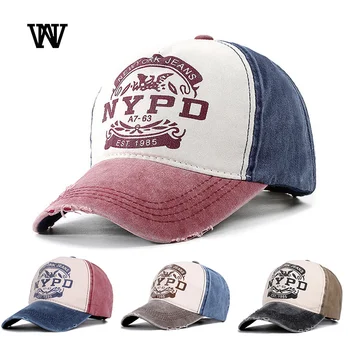 

NYPD Trucker Cap Vintage Baseball Cap Men Women Cotton Black Snapback Hip Hop Caps Streetwear Gorras Para Hombre Bone BQM-CZX57
