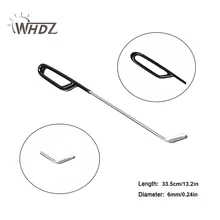 WHDZ 1 шт. PDR стержни крюковые инструменты безболезненный вмятин ремонт автомобиля вмятин ремонт вмятин удаление-дверных гудков град ремонт и удаление вмятин(C6