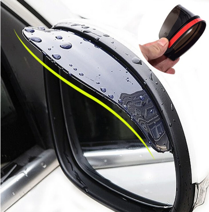 

Universal Car Accessories Rearview Mirror Rain eyebrow Rain Cover for Hyundai Solaris i20 ix25 i30 ix35 i40 SantaFe