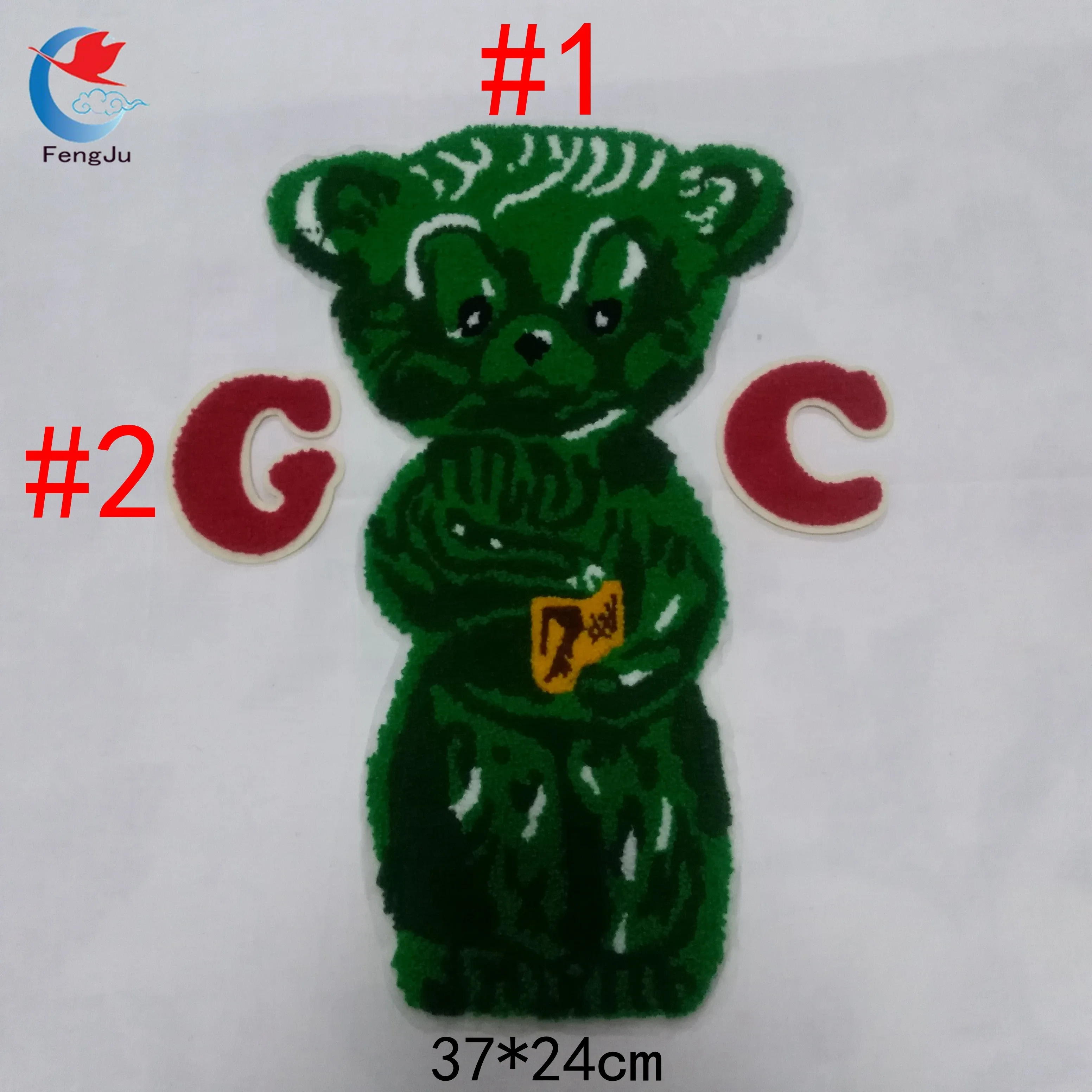 

FengJu Partial pics 1pc or 1set towel patches clothing Strips Embroidered Patch Applique Sew on fashioncome High-end Patches
