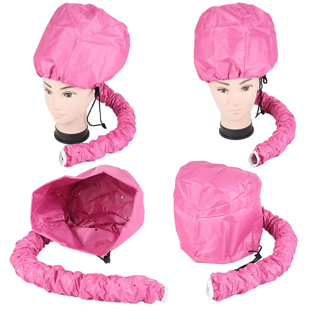 

Bonnet Hood Hat Portable Rose Red Hair Drying Cap Quick Dry Blow Dry Attachment