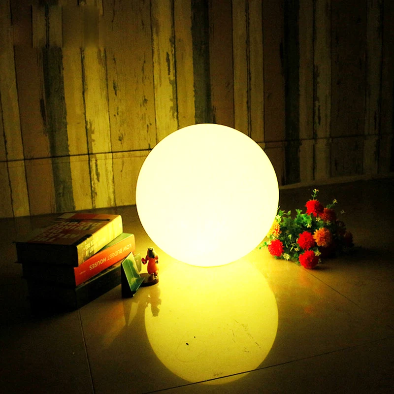 

Rechargeable Remote Control LED Ball Night lights Indoor Home Table Lamp Garden Lawn Light Wedding Party Globe Bar Decoration