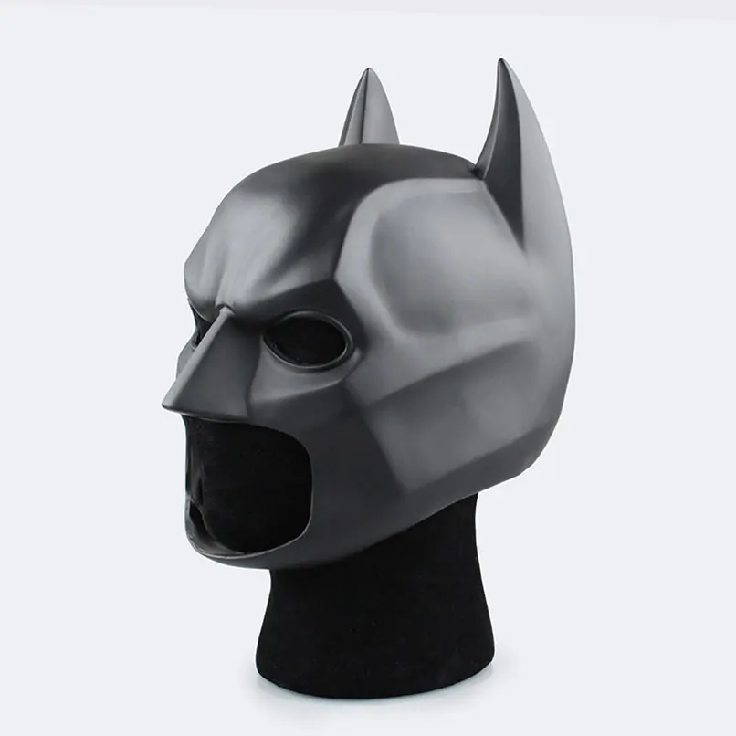 

Action Figure Batman Cosplay Mask PVC 21cm Soft plastic Batman Superman Helmet Model Cartoon Anime Brinquedos kids pretend Toy