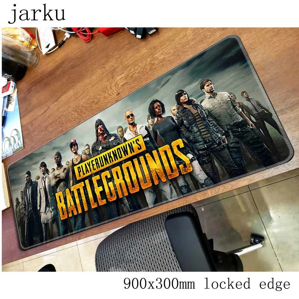 Игровой коврик для мыши pubg 900x300 мм большой игровой ноутбука аксессуары