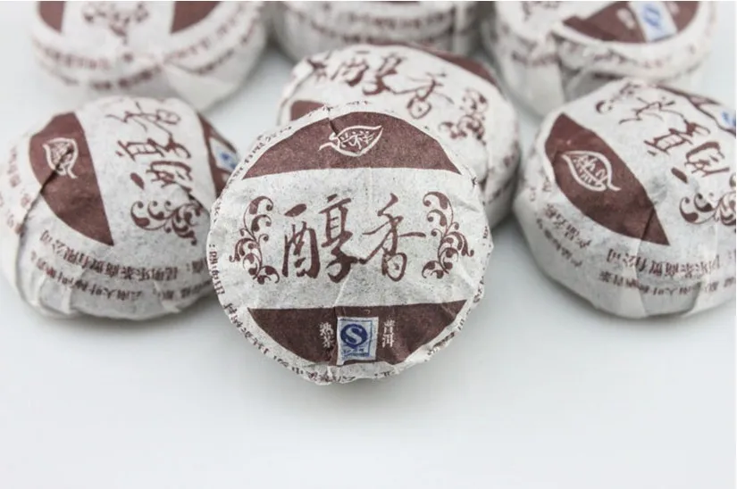 2011 Year Old Mini Bowl Mellow Taste Puerh Tea Classical Mix Ripe Puɾr tea Free Shipping |